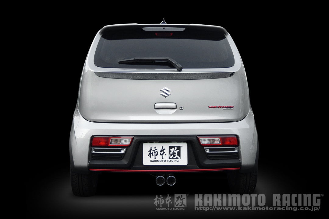 柿本改 Class KR センター出し フレアワゴンカスタムスタイル DAA 4AA-MM53S 2018/2〜2023/12 【S71335】 マフラー カキモト カキモト クラスKR センター出し