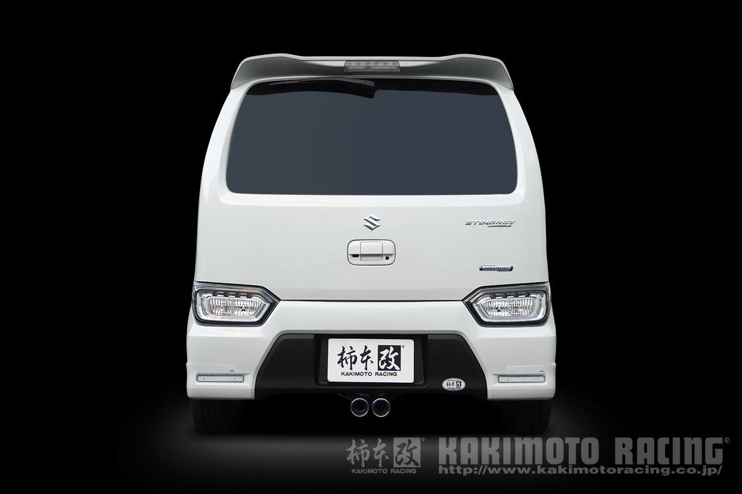 柿本改 Class KR センター出し ワゴンRカスタムZ 4AA-MH55S 2022/8〜2025/12 【S71344】 マフラー カキモト カキモト クラスKR センター出し