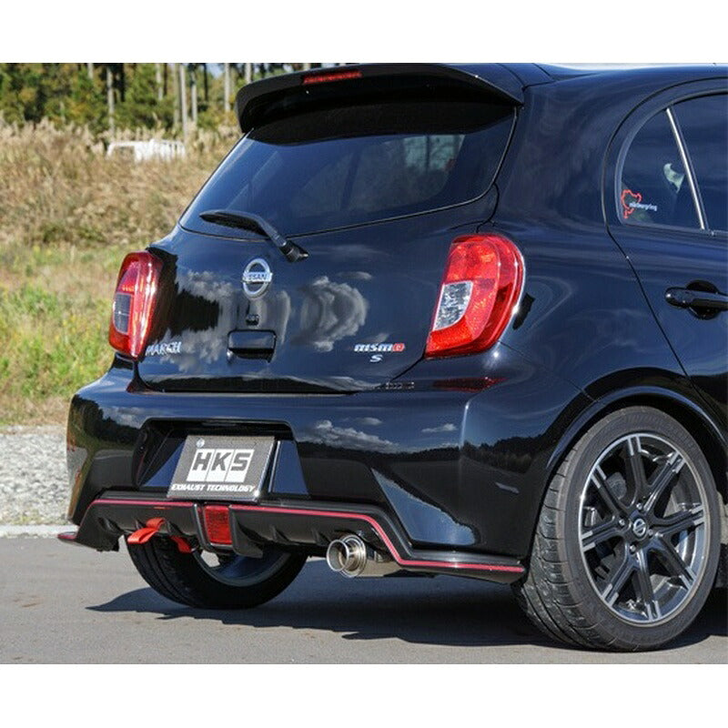 HKS silent Hi-Power マーチ NISMO K13改 13/12-22/12 【32016-AN016】 マフラー silent Hi-Power エッチケーエス サイレントハイパワー