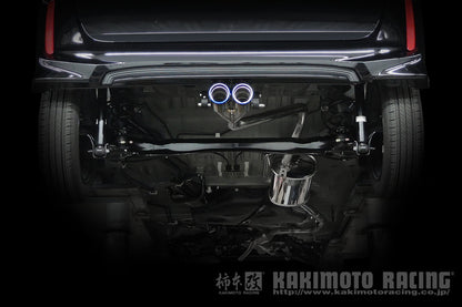 柿本改 Class KR センター出し N-BOXカスタム DBA 6BA-JF3 2017/9〜2023/10 【H713113】 マフラー カキモト カキモト クラスKR センター出し