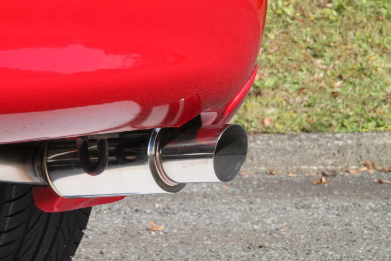 FUJITSUBO legalis POWER Getter ＋BGテールオプション ロードスター GH-NB6C H14.7〜H17.8（2002.7〜2005.8） 【160-42422×1＋BG-OP×1】 マフラー フジツボ レガリス パワーゲッター＋BGテールOP