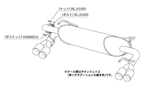 柿本改 Class KR インプレッサ CBA-GRB 2007/10〜2010/3 【B71330】 マフラー カキモト カキモト クラスKR