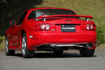 FUJITSUBO legalis POWER Getter ＋BGテールオプション ロードスター GH-NB8C H14.7〜H17.8（2002.7〜2005.8） 【160-42422×1＋BG-OP×1】 マフラー フジツボ レガリス パワーゲッター＋BGテールOP