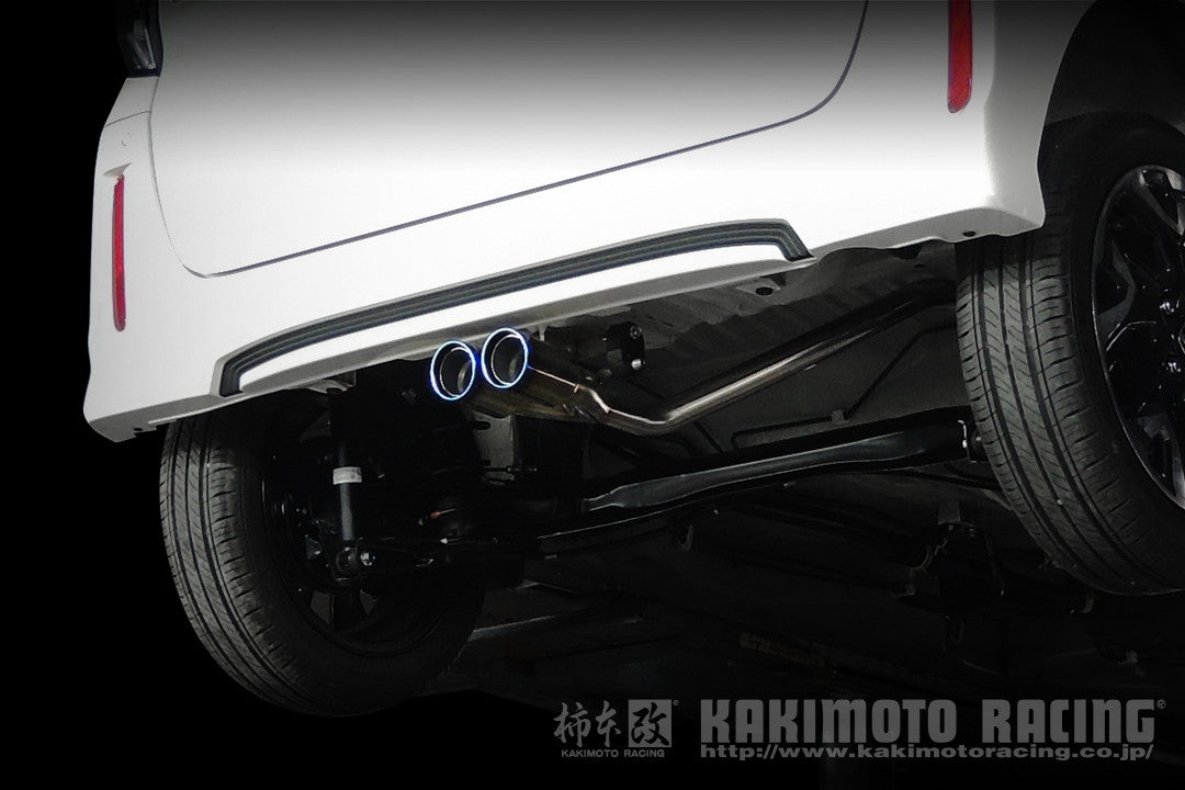 柿本改 Class KR センター出し N-BOXカスタム DBA 6BA-JF3 2017/9〜2023/10 【H713115】 マフラー カキモト カキモト クラスKR センター出し