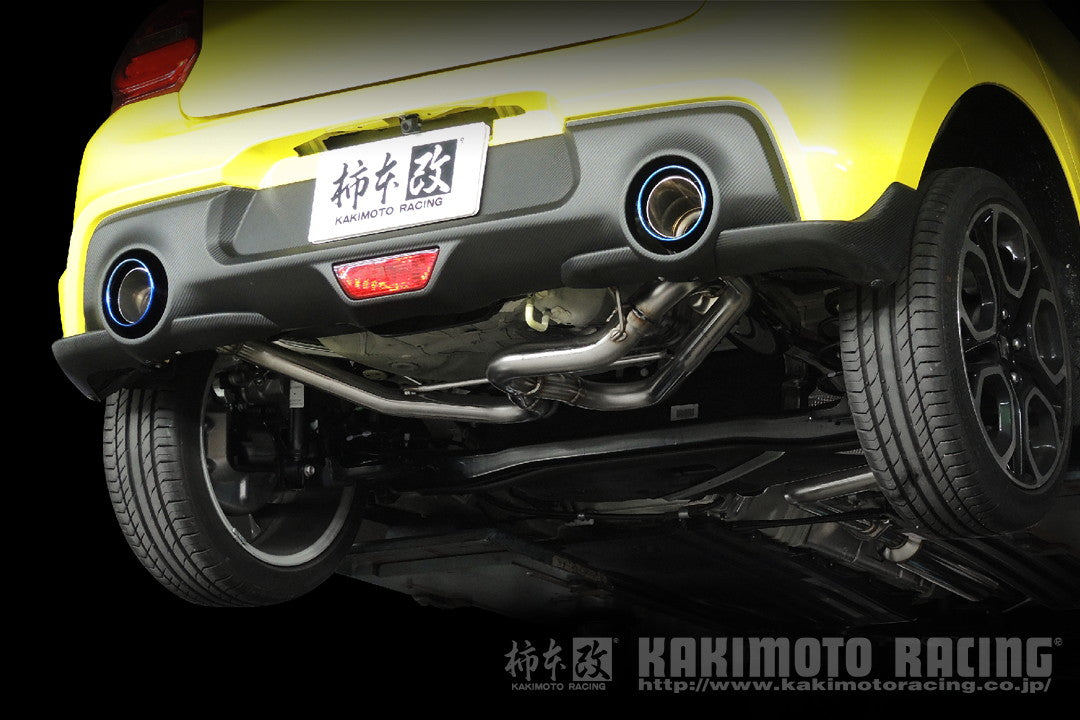 柿本改 Class KR ステンレステール センター付き スイフトスポーツ CBA 4BA-ZC33S 2017/9〜2025/12 【S71348SP】 マフラー カキモト カキモト クラスKR ステンレステール センター付き