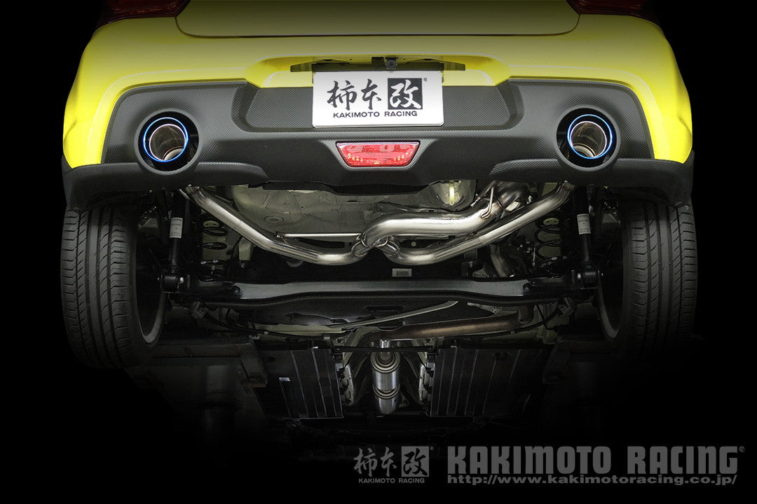柿本改 Class KR チタンフェイステール リアピースのみ スイフトスポーツ CBA 4BA-ZC33S 2017/9〜2025/12 【S71348RC】 マフラー カキモト クラスKR チタンフェイステール リアピースのみ
