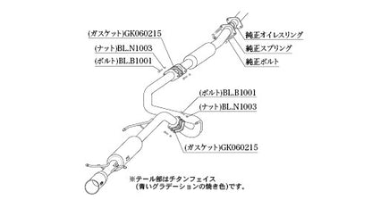 柿本改 GTbox 06&S センター付 スイフトスポーツ CBA 4BA-ZC33S 2017/9〜2025/12 【S44348】 マフラー カキモト カキモト GTボックス 06&S センター付