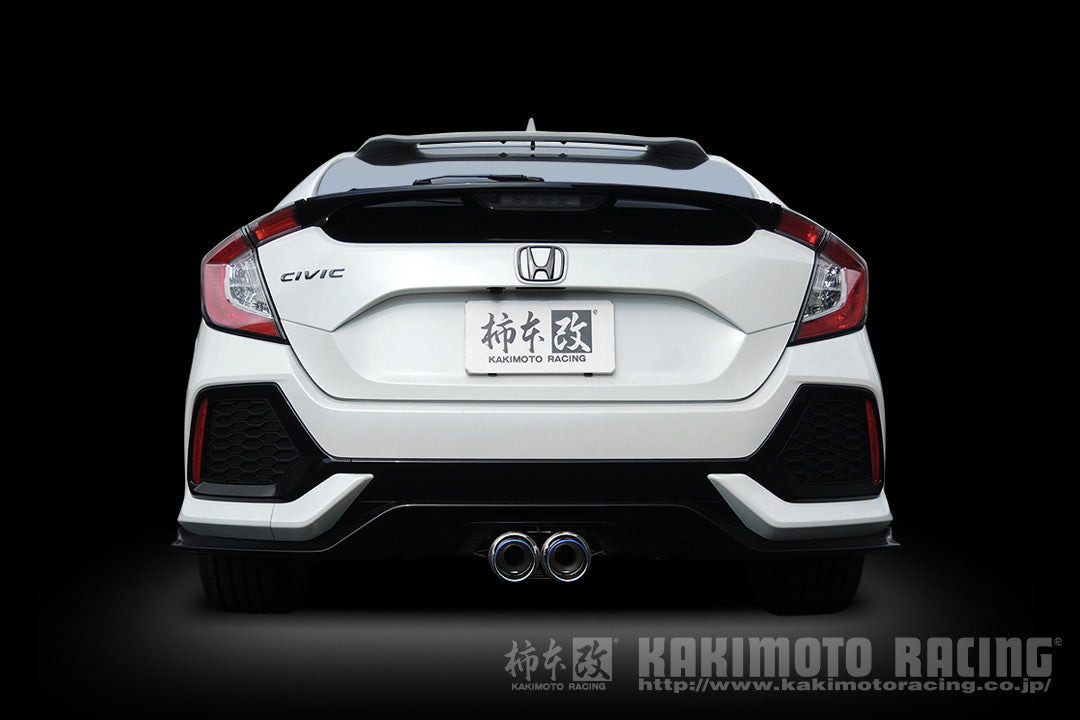 柿本改 Regu.06 & R シビック DBA 6BA-FK7 2017/9〜2021/6 【H223118】 マフラー カキモト カキモト レグ06 & R