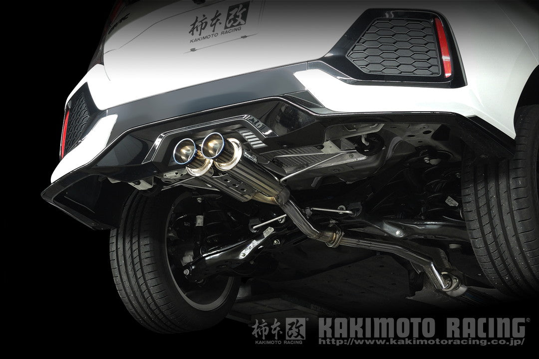 柿本改 Regu.06 & R シビック DBA 6BA-FK7 2017/9〜2021/6 【H223118】 マフラー カキモト カキモト レグ06 & R