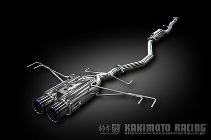 柿本改 Regu.06 & R シビック DBA 6BA-FK7 2017/9〜2021/6 【H223118】 マフラー カキモト カキモト レグ06 & R