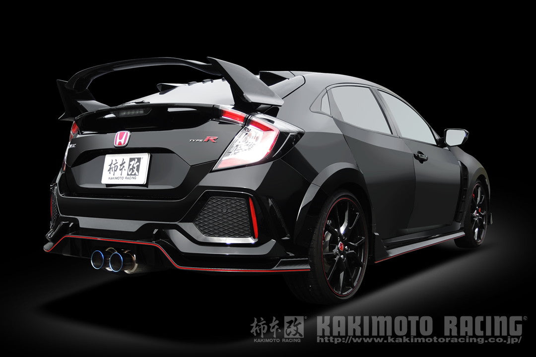 柿本改 Regu.06 & R シビックタイプR DBA 6BA-FK8 2017/12〜2021/6 【H223119】 マフラー カキモト カキモト レグ06 & R