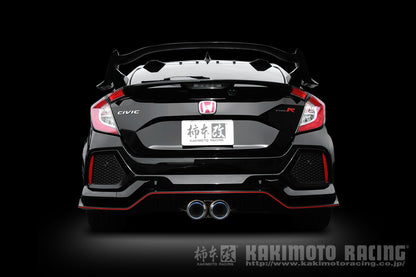 柿本改 Regu.06 & R シビックタイプR DBA 6BA-FK8 2017/12〜2021/6 【H223119】 マフラー カキモト カキモト レグ06 & R