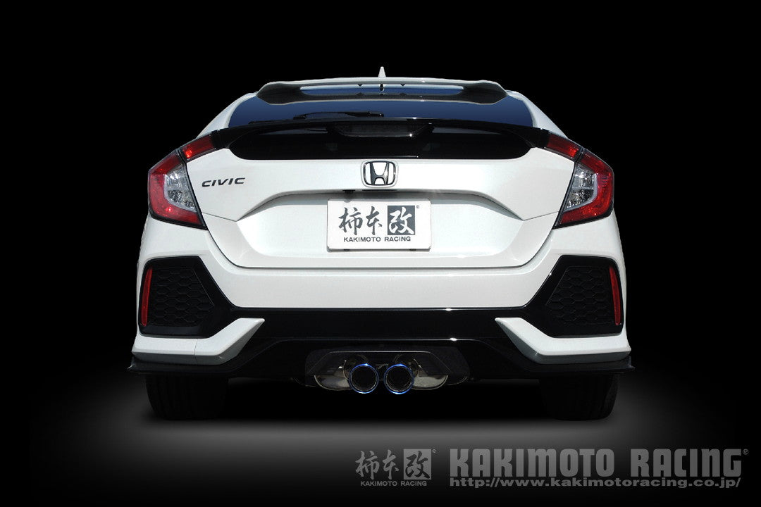 柿本改 Class KR シビック DBA 6BA-FK7 2017/9〜2021/6 【H713118】 マフラー カキモト カキモト クラスKR