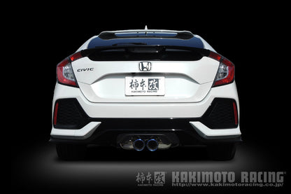 柿本改 Class KR シビック DBA 6BA-FK7 2017/9〜2021/6 【H713118】 マフラー カキモト カキモト クラスKR