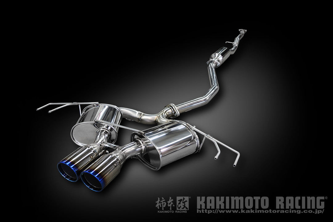 柿本改 Class KR シビック DBA 6BA-FK7 2017/9〜2021/6 【H713118】 マフラー カキモト カキモト クラスKR