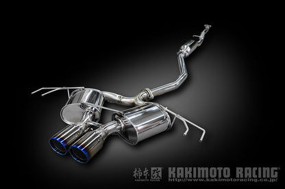 柿本改 Class KR シビック DBA 6BA-FK7 2017/9〜2021/6 【H713118】 マフラー カキモト カキモト クラスKR