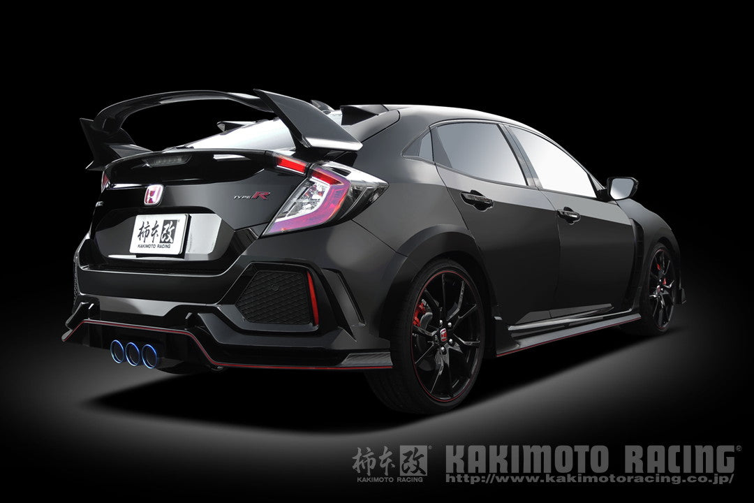 柿本改 Class KR シビックタイプR DBA 6BA-FK8 2017/12〜2021/6 【H713119】 マフラー カキモト カキモト クラスKR