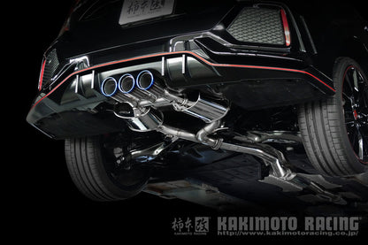 柿本改 Class KR シビックタイプR DBA 6BA-FK8 2017/12〜2021/6 【H713119】 マフラー カキモト カキモト クラスKR