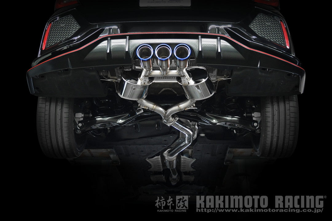 柿本改 Class KR シビックタイプR DBA 6BA-FK8 2017/12〜2021/6 【H713119】 マフラー カキモト カキモト クラスKR