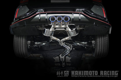 柿本改 Class KR シビックタイプR DBA 6BA-FK8 2017/12〜2021/6 【H713119】 マフラー カキモト カキモト クラスKR