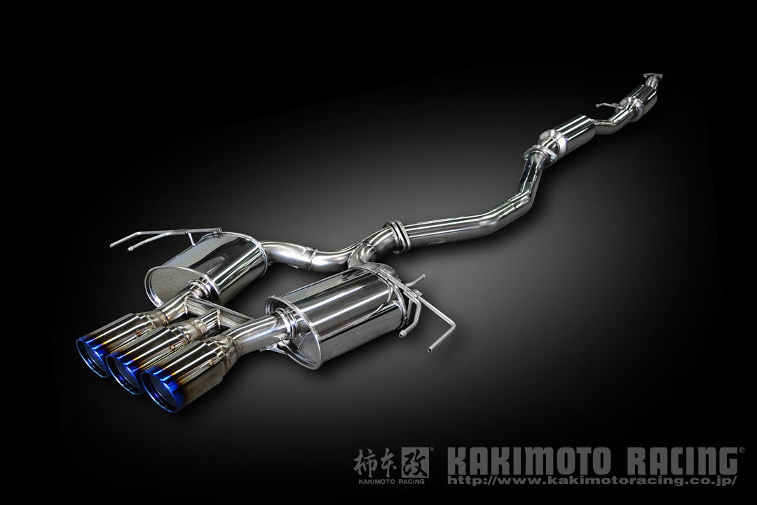 柿本改 Class KR シビックタイプR DBA 6BA-FK8 2017/12〜2021/6 【H713119】 マフラー カキモト カキモト クラスKR