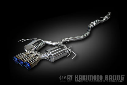 柿本改 Class KR シビックタイプR DBA 6BA-FK8 2017/12〜2021/6 【H713119】 マフラー カキモト カキモト クラスKR