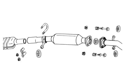FUJITSUBO legalis POWER Getter CENTER PIPE アルテッツァ GH-SXE10 H13.5〜H17.7（2001.5〜2005.7） 【510-23811】 マフラー フジツボ レガリス パワーゲッター