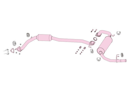 FUJITSUBO legalis POWER Getter シビックタイプRユーロ ABA-FN2 H21.11〜H22.3（2009.11〜2010.3） 【760-52076】 マフラー フジツボ レガリス パワーゲッター
