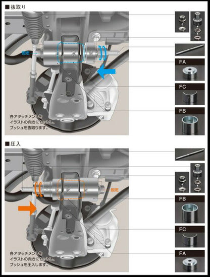 Genb ハードロアアームブッシュ トヨタ ハイエース TRH200/KDH200/GDH200系 SGB07H
