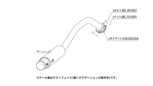 柿本改 GTbox 06&S スイフト DBA 4BA 5BA-ZC83S 2017/1〜2023/12 【S44351】 マフラー カキモト カキモト GTボックス 06&S