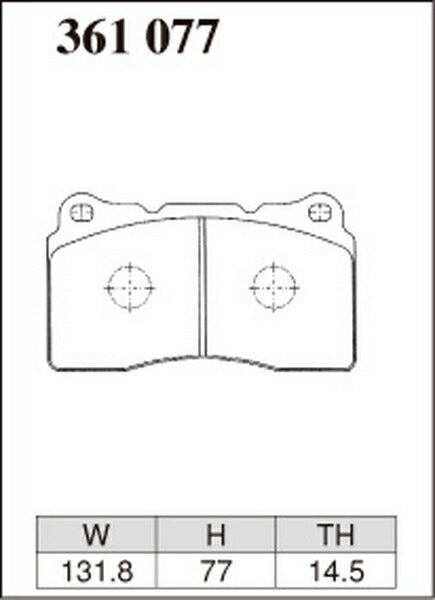 インプレッサ GRB GVB ブレーキパッド フロント左右セット ディクセル