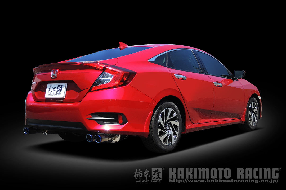 柿本改 Class KR シビック DBA-FC1 2017/9〜2020/8 【H713120】 マフラー カキモト カキモト クラスKR
