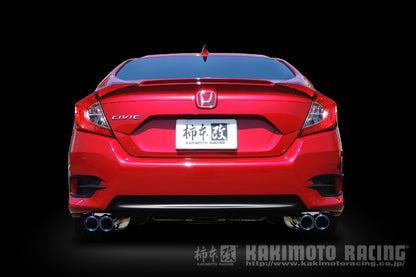 柿本改 Class KR シビック DBA-FC1 2017/9〜2020/8 【H713120】 マフラー カキモト カキモト クラスKR