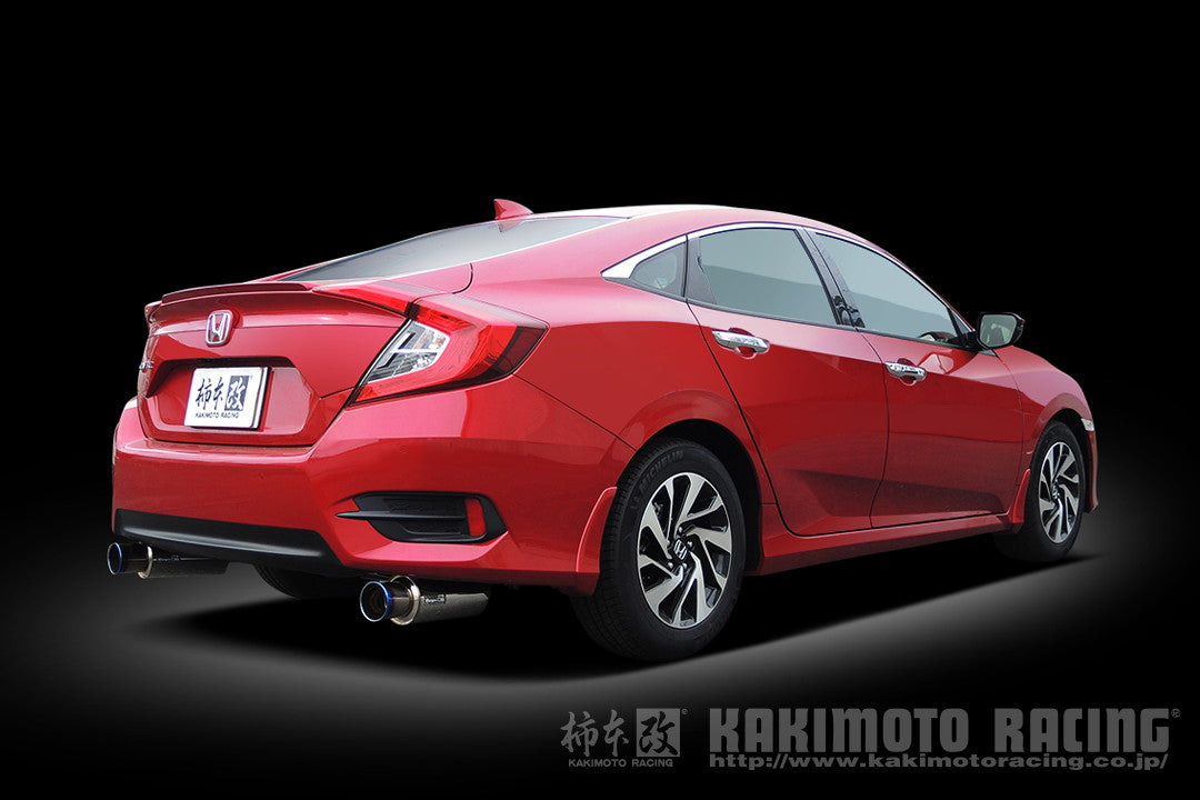 柿本改 Regu.06 & R シビック DBA-FC1 2017/9〜2020/8 【H223120】 マフラー カキモト カキモト レグ06 & R