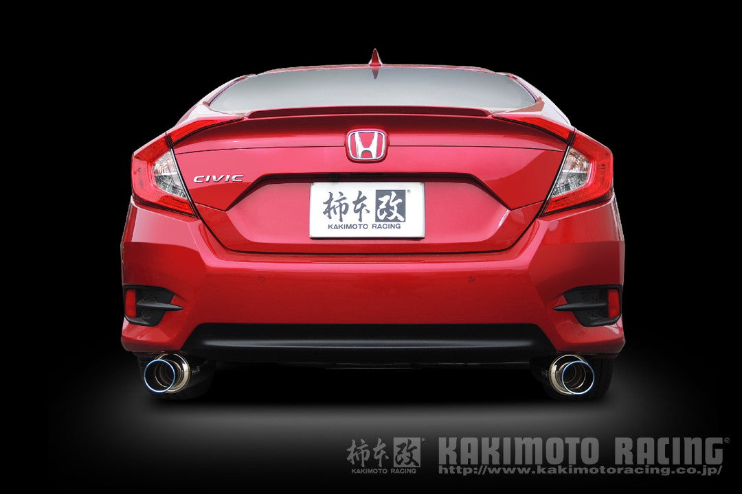 柿本改 Regu.06 & R シビック DBA-FC1 2017/9〜2020/8 【H223120】 マフラー カキモト カキモト レグ06 & R
