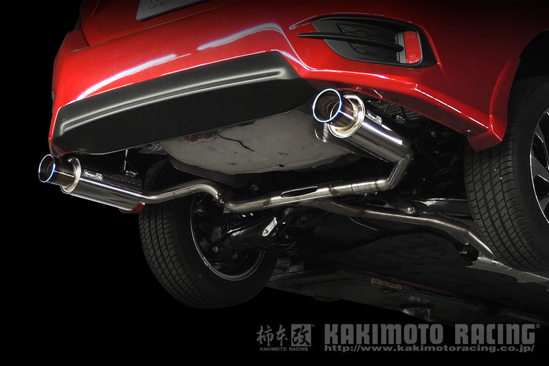 柿本改 Regu.06 & R シビック DBA-FC1 2017/9〜2020/8 【H223120】 マフラー カキモト カキモト レグ06 & R