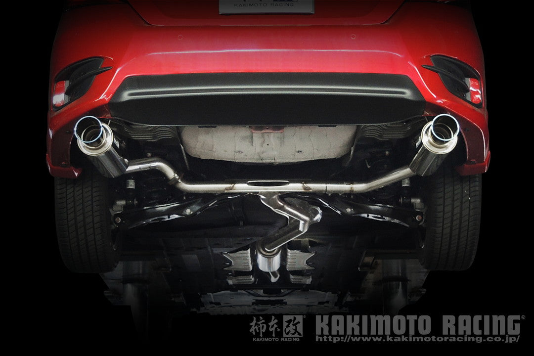 柿本改 Regu.06 & R シビック DBA-FC1 2017/9〜2020/8 【H223120】 マフラー カキモト カキモト レグ06 & R