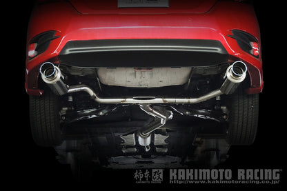 柿本改 Regu.06 & R シビック DBA-FC1 2017/9〜2020/8 【H223120】 マフラー カキモト カキモト レグ06 & R