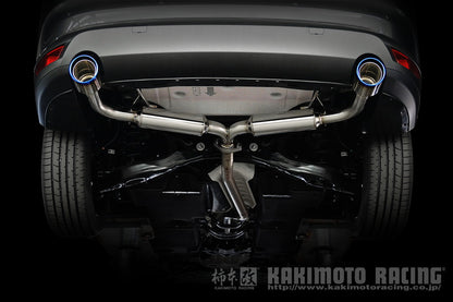 柿本改 Class KR チタンフェイステール CX-8 3DA-KG2P 2017/12〜2022/12 【Z71339C】 マフラー カキモト カキモト クラスKR チタンフェイステール
