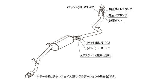 柿本改 GTbox 06&S N-BOXカスタム DBA-JF4 2017/9〜2019/10 【H443121】 マフラー カキモト カキモト GTボックス 06&S