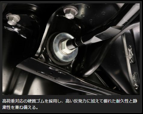 Genb ハードストラットブッシュ トヨタ ハイエース TRH200/KDH200/GDH200系 SGB02H