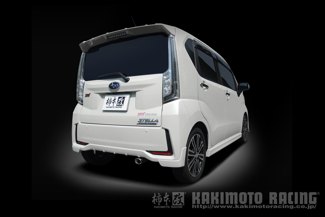 柿本改 KRnoble Ellisse ブラックダイヤ シフォンカスタム DBA-LA610F 2016/12〜2019/7 【D52322C】 マフラー カキモト カキモト KRノーブルエリッセ ブラックダイヤ