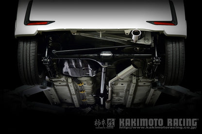 柿本改 KRnoble Ellisse クリスタル ムーヴカスタム DBA-LA160S 2014/12〜2020/8 【D52322A】 マフラー カキモト カキモト KRノーブルエリッセ クリスタル