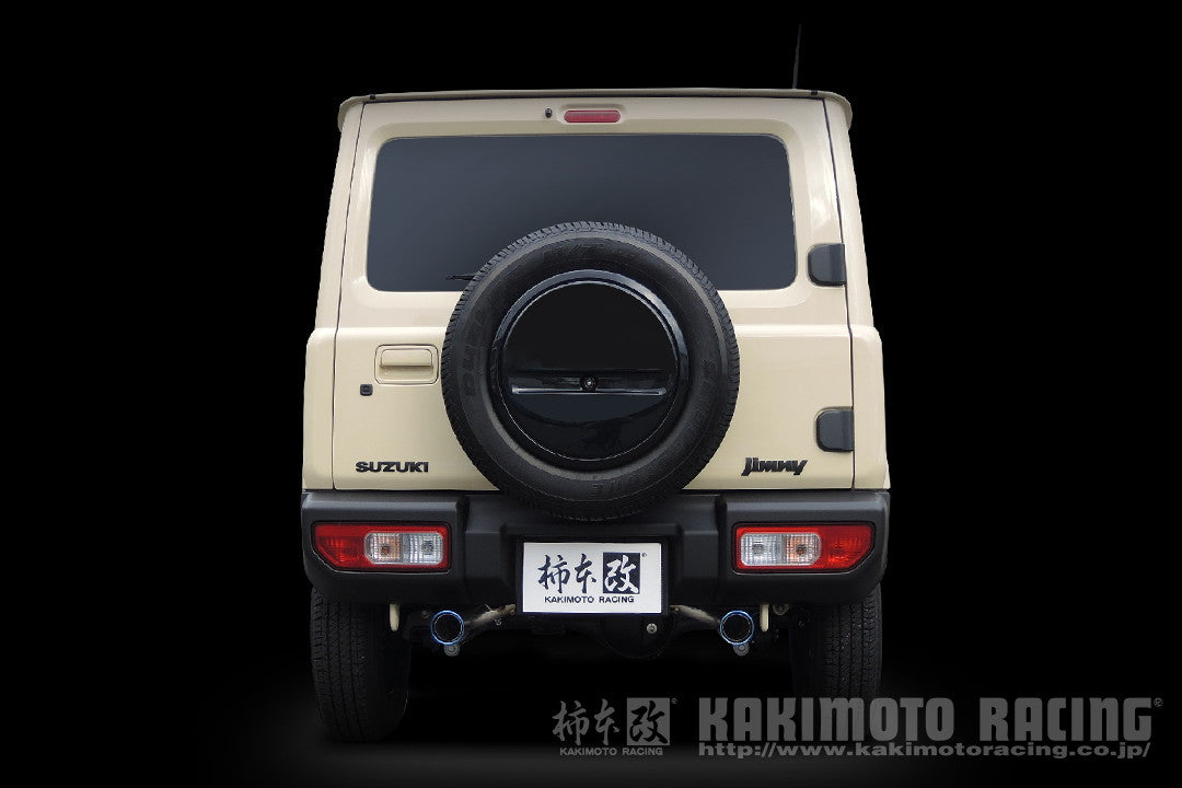 柿本改 Class KR 左右出し センター付き ジムニー 3BA-JB64W 2018/7〜2025/11 【S71354S】 マフラー カキモト カキモト クラスKR 左右出し センター付き