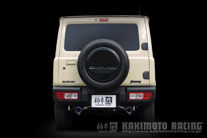 柿本改 Class KR 左右出し センター付き ジムニー 3BA-JB64W 2018/7〜2025/11 【S71354S】 マフラー カキモト カキモト クラスKR 左右出し センター付き