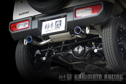 柿本改 Class KR 左右出し センター付き ジムニー 3BA-JB64W 2018/7〜2025/11 【S71354S】 マフラー カキモト カキモト クラスKR 左右出し センター付き