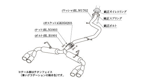 柿本改 Class KR カローラスポーツ ハイブリッド 6AA-ZWE211H 2018/6〜2020/6 【T713161】 マフラー カキモト カキモト クラスKR