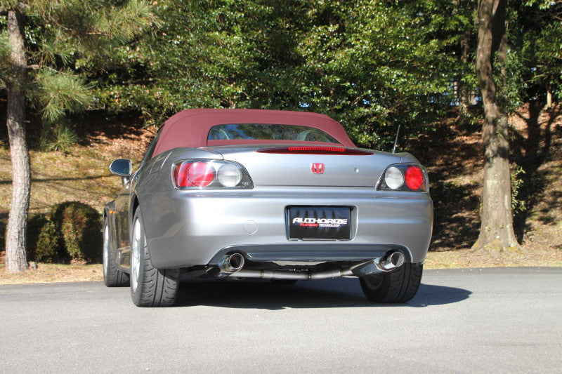 FUJITSUBO legalis RM-01A ＋BGテールオプション左右 S2000 GH-AP1 H11.4〜H12.4（1999.4〜2000.4） 【760-55517×1＋BG-OP2×1】 マフラー フジツボ レガリス RM-01A＋BGテールOP左右