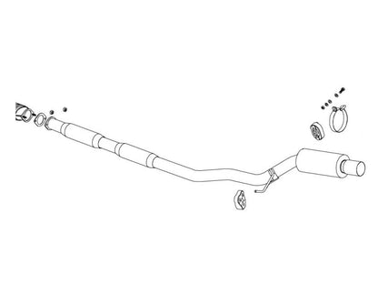 FUJITSUBO legalis RM-01S ＋BGテールオプション ランサーエボリューション IX GH-CT9A H17.3〜H19.9（2005.3〜2007.9） 【290-32061×1＋BG-OP×1】 マフラー フジツボ レガリス RM-01S＋BGテールOP