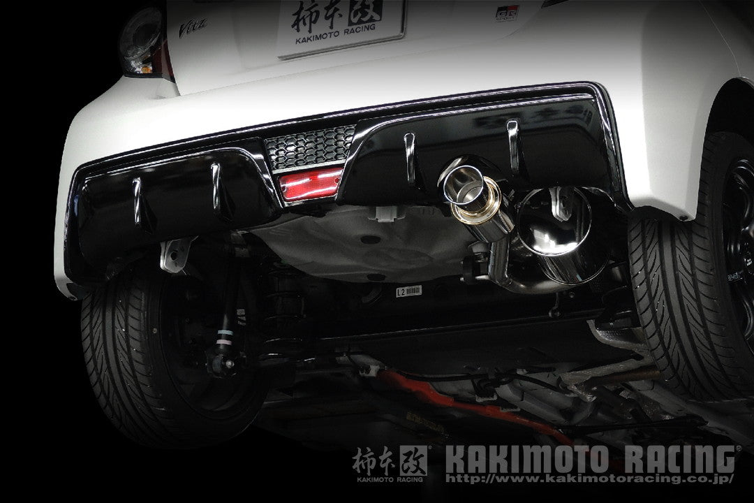 柿本改 GTbox 06&S ヴィッツ ハイブリッド GRスポーツ DAA-NHP130 2017/9〜2020/3 【T443160】 マフラー カキモト カキモト GTボックス 06&S